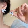 Blue Smart Butterfly ~ 2024 Nova Super Fairy Elegant Butterfly Series Brincos de Pérolas All-match Brincos de Nicho