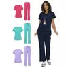 Novo Traje de Duas Peças Lavável à Mão, Moderno, para Médicos, Enfermeiros e Salões de Beleza, Impermeável e Antibacteriano, Atacado