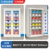 Gabinete de almacenamiento para cascos de seguridad con cerradura Gabinete de almacenamiento para sombreros de taller Gabinete de exhibición de cascos para obras de construcción Gabinete de almacenamiento para cascos de minero