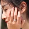 Anillo de pareja de abrazo de amor estilo coreano Jane Love anillo de abrazo de moda Anillo de pareja abierto