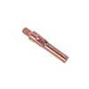 Punta de contacto para antorcha de soldadura, Cobre Cromo Zirconio, Punta de alimentación de alambre de cobre, M6*1.0/1.2, Accesorios de soldadura con protección de gas