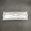 Gafas de sol caja con clip esmerilado caja de almacenamiento con clip para gafas de sol clip para gafas caja de plástico caja de embalaje con clip para gafas al por mayor