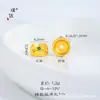 Pu Zuojiu no se desvanece arena dorada accesorios DIY amor rosa cuerno de la abundancia pulsera con cuentas pasantes collar con cuentas