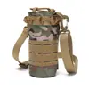 Suporte para Garrafa de Água Ciclismo ao Ar Livre Bolsa de Ombro para Garrafa de Água Fã Militar Impermeável Resistente ao Desgaste Bolsa de Cintura para Garrafa de Água Molle Bolsa de Ombro Tática