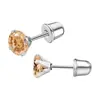 Mini Pendientes de Acero Inoxidable con Tachuelas de Diamante, Moda, Nuevos Pendientes Transfronterizos, Tachuelas para Oreja, Tachuelas para Cartílago de la Oreja, Joyería de Piercing Estilo Europeo y Americano