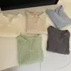 Estilo Coreano! Guangzhou Shisanxing Gola Polo 2026 Tricô Pulôver Minimalista Elegante para Mulheres