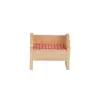 Manualidades Creativas de Madera Casa de Muñecas Educativa para Niños Cama Pequeña Escena Miniatura Mini Adornos Modelo de Muebles de Madera