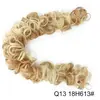 Xuchang Atacado Peruca de Cabelo Cacheado Rabo de Cavalo Envolvente Fibra Sintética Estilo Lagarta Rabo de Cavalo Feminino Xuchang Fabricante Atacadista de Perucas