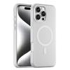 Capa de telefone com sucção magnética Frosted Skin Sense para iPhone 16 Pro Max Capa de telefone macia Apple 16 plus