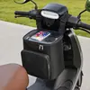 1 pieza Bolsa de Almacenamiento para Casco de Coche Eléctrico Bolsa Impermeable Delantera para Guardar Artículos Varios de Coche a Batería Bolsa de Almacenamiento con Pantalla Táctil Bolsa Colgante