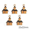 Série de Halloween Pingente Rosto de Fantasma Caveira Contas de Mão Pulseira DIY Feita à Mão Colar Acessórios de Joia Pacote de Material