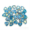 Bricolaje Transfronterizo 26 Letras Inglesas Aleación Gota de Aceite Colgante Collar Pulsera Aretes Llavero Accesorios de Joyería
