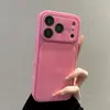 Funda de teléfono de textura líquida adecuada para Apple 17 Pro Max con lente aurora, Funda protectora iPhone 16 con tacto premium 15