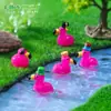 Muñeca Flamenco Versátil de Nuevo Producto Transfronterizo Linda Decoración DIY para Jardinería Paisajismo Accesorios Micro Paisaje Adornos Pequeños
