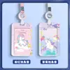 Serie de Porta Tarjetas Culturales y Creativas de Astronauta Insignia de Identificación Estudiante Insignia Escolar Retráctil Porta Tarjeta de Autobús Estudiante