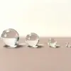 Venta al por mayor del fabricante 10-100 mm Vidrio de Cristal Transparente Sólido No Poroso Bolas Redondas Cuentas Manualidades Cristal Artificial