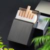 FOCUS Clásico para Hombre 20 Solapa Plástico Aluminio Pitillera Volumen Transfronterizo 20 Pitillera YH035 Personalizado