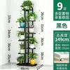 Soporte de flores de hierro forjado para uso en interiores, versión vertical, calidad de exportación, engrosado, de pie, soporte de flores multicapa para uso doméstico