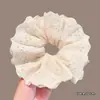 Scrunchies da moda e casuais para outono/inverno, elásticos de cabelo estilo coreano para coques, nova coleção 2026, elásticos de cabelo oversized com um visual sofisticado para mulheres