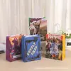 Venda Quente Transfronteiriça Fortaleza Noite Sacola de Papel Kraft Bolsa de Mão Sacola de Doces Sacola de Presente Decoração de Festa Sacola de Presente