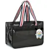Bolso de Mano Láser de PVC Nuevo Sensación de Alta Gama Bolso Jelly Iridiscente Bolsa de Embalaje de Regalo de Plástico Bolsa de Recuerdo