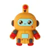 Robot Transfronterizo en Stock Accesorios para Bolígrafo de Silicona 3D Beads Joyería Creativa DIY Cuentas de Dibujos Animados Lindas Venta al por Mayor