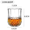 Copos de uísque, vidro de cristal, estilo europeu, copos de cerveja espessados, copos de água, acessórios para bebidas de bar atacado, e-commerce transfronteiriço.