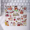 Cuaderno con Patrón de Oso de Línea Linda Cielo Pegatina para iPad Cámara Decoración en Relieve Pegatina para Teléfono Móvil En Stock