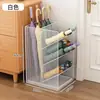 Estante de Almacenamiento para Paraguas en la Entrada del Hogar Estante para Cubos de Paraguas en Vestíbulo Comercial Estante con Drenaje Estante de Almacenamiento para Paraguas en la Entrada