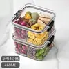 Caja de almacenamiento de té sellada de grado alimenticio, caja de embalaje compartimentada para hojas de té, recipiente de almacenamiento a prueba de humedad para hierbas medicinales chinas y granos