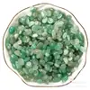 Gravilla Verde Dongling de Partícula Pequeña para Aromaterapia, Piedra de Ampliación, Piedra de Desmagnetización y Purificación, Gravilla de Cristal, Decoración para Acuario