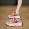 Zapatos Coreanos Nuevos para Papá de Gran Tamaño Transfronterizos Zapatos Deportivos para Correr para Estudiantes Mujeres Zapatos Casuales de Suela Gruesa para Aumentar la Altura Bn016-1