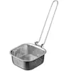 Colador de Acero Inoxidable, Colador Plegable para Fideos, Colador Doméstico para Olla Caliente, Colador Filtro para Jugos