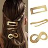 Conjunto Transfronteiriço de Presilhas de Cabelo em Estilo Minimalista, Grampos de Liga, Prendedores de Rabo de Cavalo, Grampos de Cabelo, Presilhas de Mola, Acessórios de Cabelo Europeus e Americanos Atacado