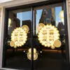 2027 Feliz Año Nuevo, Te Deseo Prosperidad, Decoraciones para Ventanas, Montaje de Escena del Festival de Primavera, Pegatinas Electrostáticas para Vidrio, Decoración de Atmósfera del Año del Cabra