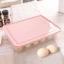 Caja de Huevos Compartimento de Almacenamiento para Refrigerador Apilable de Múltiples Capas Soporte de Plástico para Huevos para el Hogar Caja de Almacenamiento