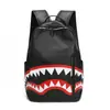 Nova Mochila Casual de Tubarão, Mochila Masculina Grande Capacidade para Negócios, Bolsa Escolar de Alto Valor para Campus, Bolsa de Viagem