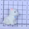 Lindos Cachorros Afelpados de Resina Accesorios Pegamento de Crema Llavero DIY Imán para Refrigerador Pasador Accesorio para el Cabello Funda de Teléfono Venta al por Mayor