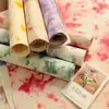 Papel Tingido à Mão Tailandês, Papel Dongba, Papel de Embrulho para Buquê de Flores, Papel de Embrulho para Floricultura, Papel Espessado Rasgável à Mão Atacado