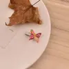 Pasador de Mariposa Colorido Estilo Hada de Dibujos Animados Pinza de Flequillo Retro Adorno para el Cabello de Niña Princesa Lindo Tocado