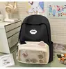 Mochila Doce Estilo College Nova, Estilosa e com Visual Fresco para Alunos do Ensino Fundamental II e Médio, Leve para Viagem, Mochila de Grande Capacidade