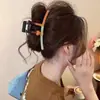 Pinza de garra grande de perlas de 15 cm para mujer, sensación de lujo ligero y de alta gama, estilo coreano, añade volumen al cabello, accesorio para el cabello versátil