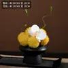 Nuevo Arte Floral de Simulación China Mesa de Centro para Sala de Estar Entrada