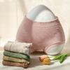 [Bolsa independiente] Ropa interior de cintura media para contraer el abdomen y levantar las caderas para mujer talla grande, pantalones de invierno anti-rizado para contraer el abdomen y levantar las caderas