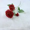 3 flores de peonía artificiales, flores falsas, decoraciones para sala de estar, flores de seda, ramo de flores de un solo tallo para bodas, arreglos florales, decoración de dormitorio y comedor