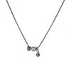 Collar Cuadrado Minimalista Moderno Ajustable de Acero de Titanio para Mujer, Cadena para Suéter Estilo Hip-Hop Cool, Nuevo Accesorio con Borla 2025