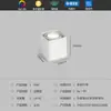 Foco Bold de Montaje Superficial de Espectro Completo con Ángulo Ajustable para Sala de Estar en Casa Sin Luz Principal Foco Empotrado Cuadrado Foco de Techo Led
