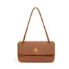 Nova Bolsa de Tecido Feita à Mão, Bolsa Transversal Outono e Inverno, Bolsa de Ombro Moderna, Bolsa Quadrada Pequena Crossbody de Moda de Alto Padrão, Bolsa de Mão