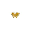 Anillo Abierto de Mariposa Súper Brillante con Circonita Estilo Coreano, Súper de Hada, Versátil, Dulce y Elegante, Anillo para el Dedo Índice, Joyería de Lujo Ligero y de Gama Alta