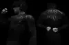 Breathedivinity Marca Americana de Moda Estilo Oscuro Camiseta de Manga Larga para Hombre Top Elástico para Deporte y Fitness